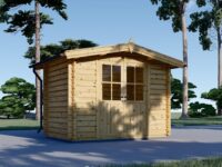 Gartenhaus aus Holz MIMI (28 mm), 3x2 m, 6 m²