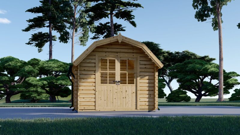 Gartenhaus  OHIO (34 mm), 3x3 m, 9 m²