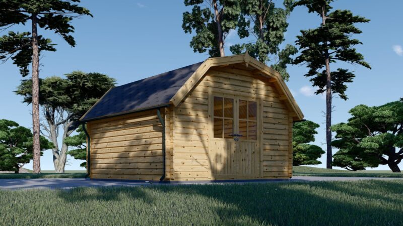 Gartenhaus OHIO (34 mm), 4x4 m, 16 m²