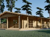 Blockbohlenhaus TRAUNSEE(44mm) 50m²