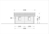 Premium Blockbohlenhaus FRITZ (44 + 44mm) 60m² – Bild 8