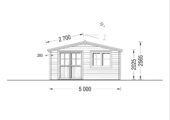 Gartenhaus LINZ, 5x4m, 20m² – Bild 6