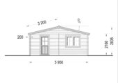 Gartenhaus Nele, 6x6m, 36m² – Bild 8