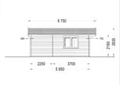 Gartenhaus Nele, 6x6m, 36m² – Bild 9