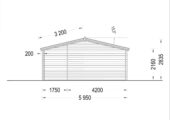 Gartenhaus Nele, 6x6m, 36m² – Bild 10