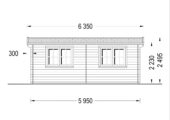 Gartenhaus STRAUBING, 3x6m, 18m² – Bild 8