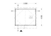 Gartenhaus WIEN 5x4 m, 20 m² – Bild 6