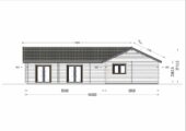 Bungalow Neusiedl aus Holz (44 + 44mm), 129m² – Bild 9