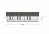 Bungalow Neusiedl aus Holz (44 + 44mm), 129m² – Bild 10