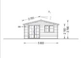 Premium Gartenhaus WIEN, 5x6 m, 30 m² – Bild 6